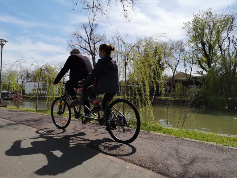 Timișoara | Turul Revoluției pentru nevăzători, pe bicicletă