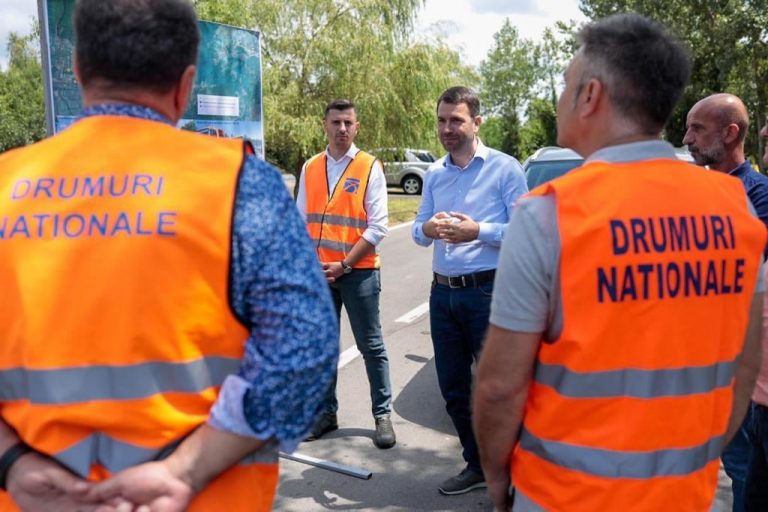 Ministrul Transporturilor, pe șantierul de pe DN68A. Noutăți despre Lugoj – Deva