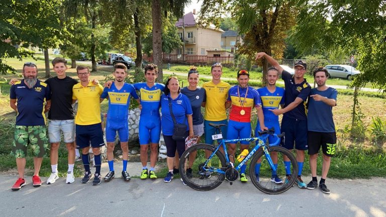 Cicliștii de la UVT – Devron West Cycling Team obțin cinci titluri de campioni naționali în campionatele României și Republicii Moldova