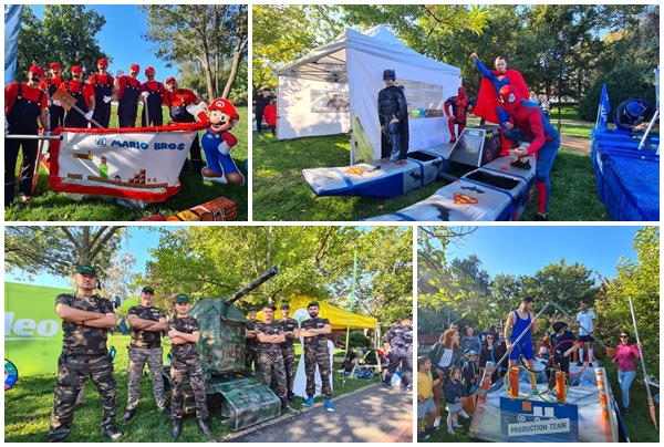 Superman, olimpici, militari sau echipa Mario, în competiție pe Bega