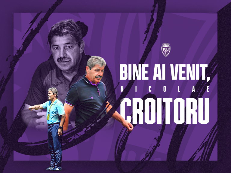 Politehnica Timişoara are din nou antrenor