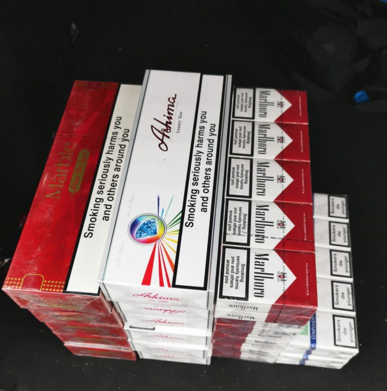 3600 țigarete confiscate de jandarmi