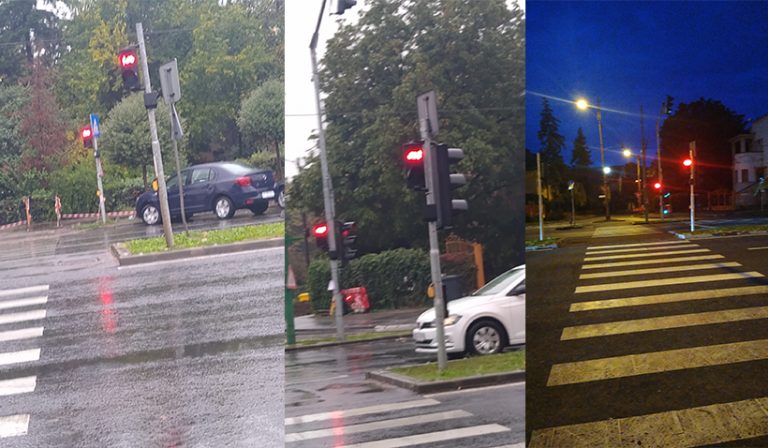 În orașul de cinci stele, semafoarele au propria personalitate