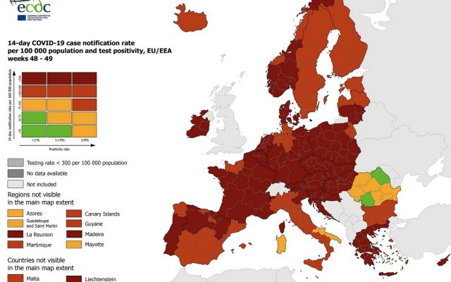 Zonele verzi din România, singurele din UE de pe harta COVID, ridică semne de întrebare