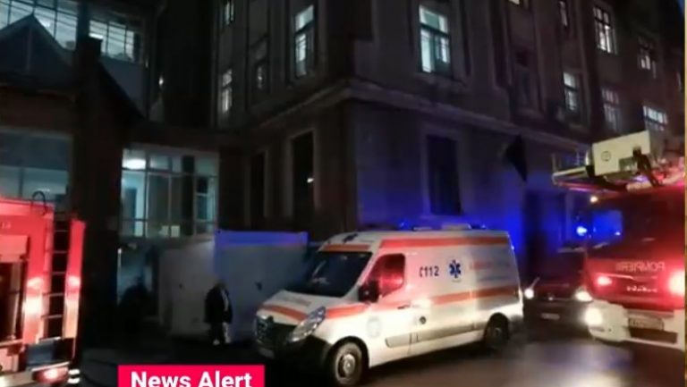 Incendiu la un spital in Satu Mare. Focul ar fi pornit de la un pacient care a fumat