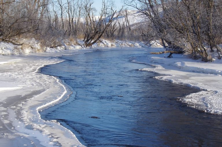 Au apărut fenomenele de iarnă pe râurile din Banat