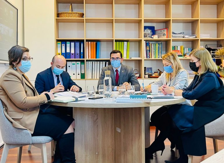 Videoconferință la sediul Ministerului Agriculturii