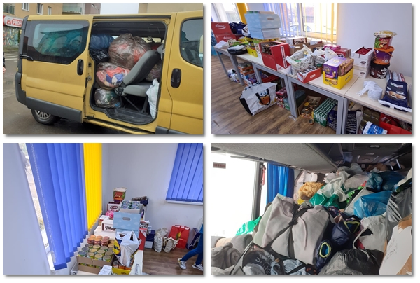 Ucrainenii din Timișoara au trimis ajutoare pentru refugiații de la granițe. Cum puteţi ajuta