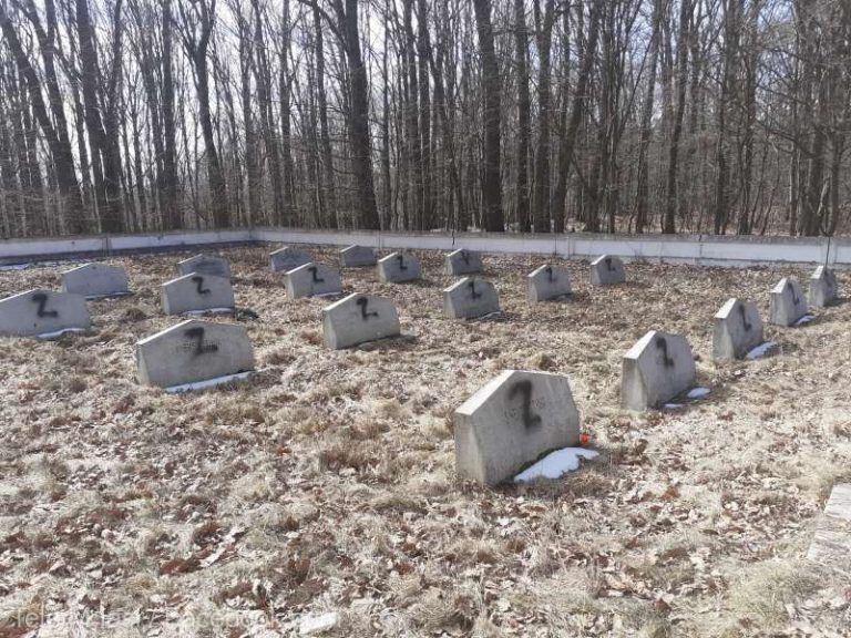 Un simbol controversat a apărut pe crucile soldaților ruși, înmormântați într-un cimitir din țară