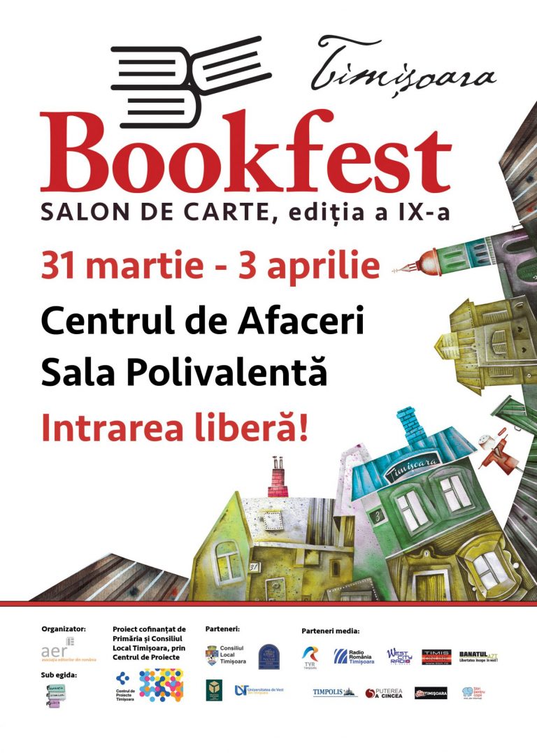 Lumea bună a cărții vă așteaptă la Bookfest Timișoara