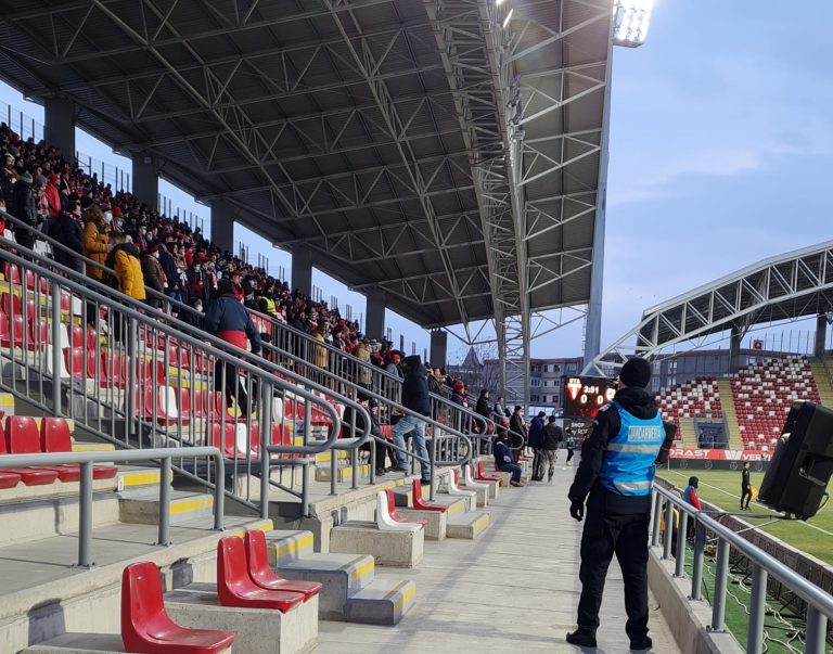 Măsuri de ordine și siguranță publică la meciul din cadrul Ligii I de fotbal, dintre AFC UTA Arad – FC Academica Clinceni