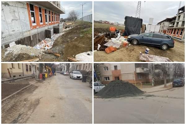 Constructorii de pe șantierele din Timișoara, amendați pentru mizerie