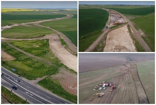 Se reamenajează intersecția de pe DN69, dar lucrările la noua legătură cu A1 stagnează