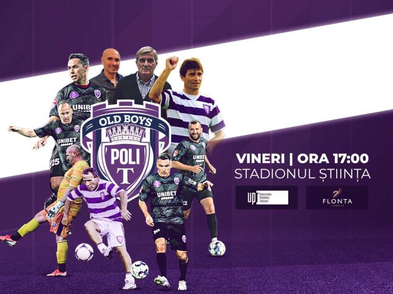 Turneul de fotbal Politehnica Centenar Old Boys, vineri, pe arena „Ştiinţa”