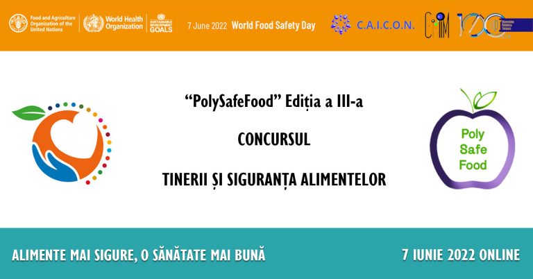 Câștigătorii concursului național „Tinerii și siguranța alimentelor – PolySafeFood“