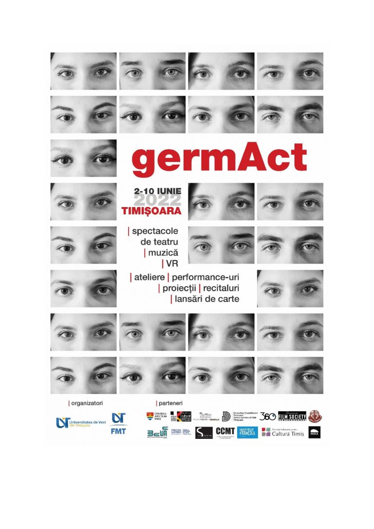 Prima ediție a Festivalului de artele spectacolului germAct
