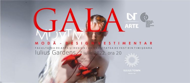 Gala MDVTM 2022, prezentări de modă ale studenților de la specializarea Design Vestimentar, la Iulius Town