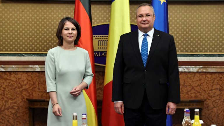 Prim-ministrul Nicolae-Ionel Ciucă a primit vizita ministrului german al afacerilor externe, Annalena Baerbock