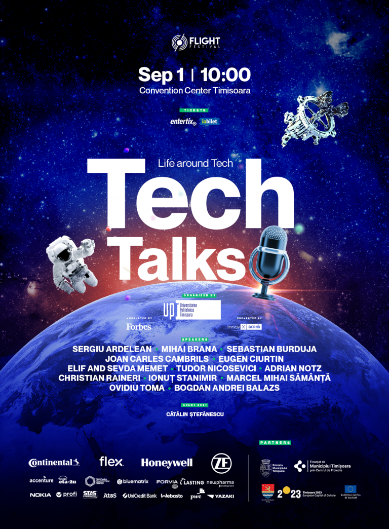 Tech Talks – Life around Tech 2022, cea mai importantă conferință de tehnologie din zona de Vest