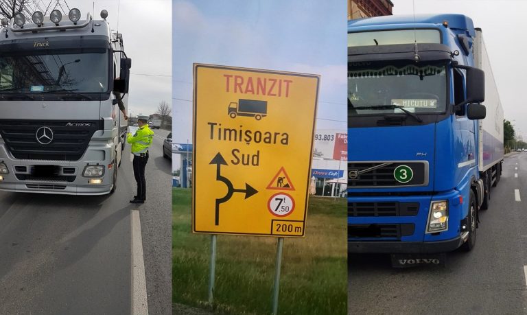 Acțiune a polițiștilor locali, în acest weekend, pe linie de tonaj – 32 de sancțiuni aplicate conducătorilor auto care nu au respectat indicatoarele de restricție amplasate pe Calea Stan Vidrighin