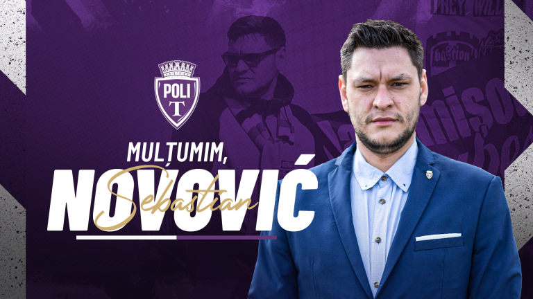 Sebastian Novović pleacă de la Poli