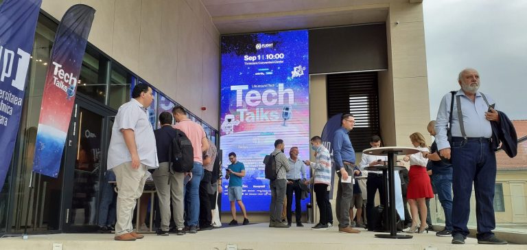 Entuziaști ai tehnologiei din întreaga lume au venit la Politehnica timișoreană pentru Tech Talks FOTO-VIDEO