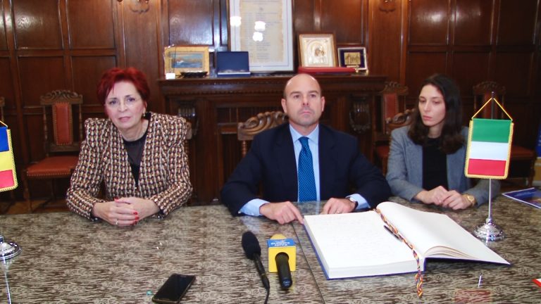 Alfredo Durante Mangoni, Ambasadorul Italiei in România în vizită la Timișoara | FOTO-VIDEO