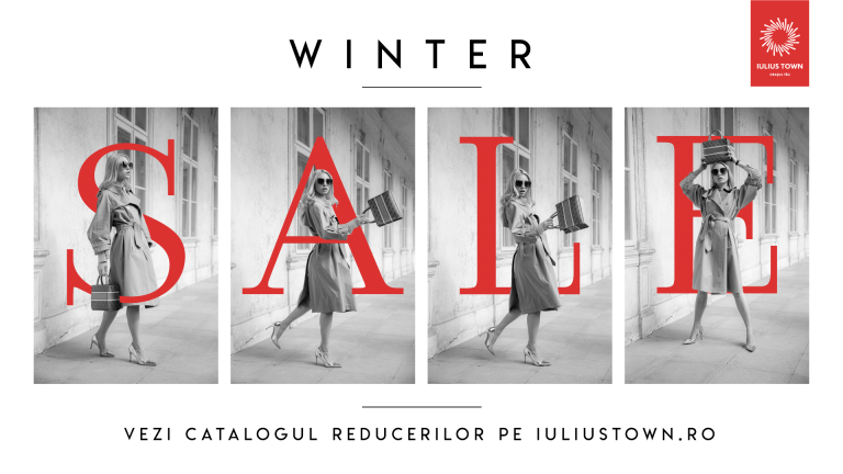A început Winter Sale la Iulius Town Timișoara. Profită de reducerile de până la 70% și bucură-te de cumpărături inspirate!