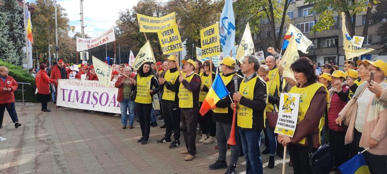 Sindicatul Independent al Învățământului Preuniversitar Timiș dă drumul la proteste