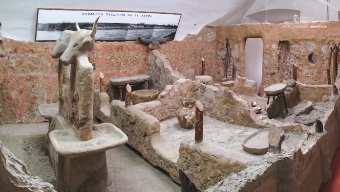 Lucrările la Punctul Muzeal din comuna Parța, ce va găzdui o replică a Sanctuarului Neolitic descoperit în localitate, au fost terminate..Still056