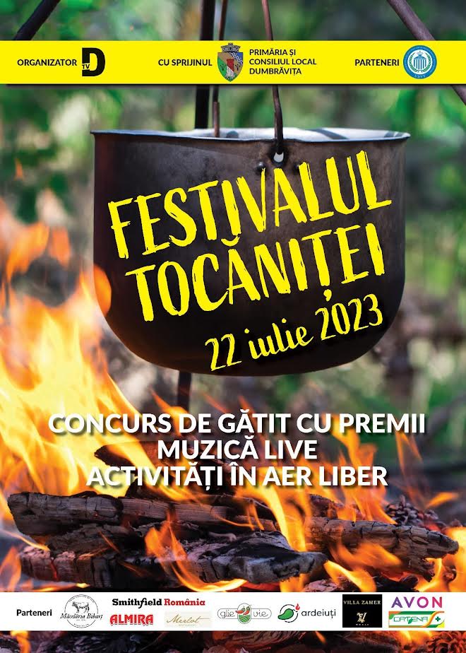 Festivalul Tocăniței, Dumbrăvița, 22 iulie 2023