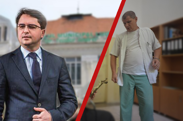 Scandal preelectoral la Lugoj! Buciu, primarul suspendat de justiție, îl lovește ,,sub centură” pe medicul Erwin Floroni!