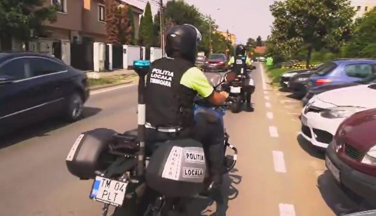 Polițiștii locali din Timișoara au în dotare trei motociclete noi performante