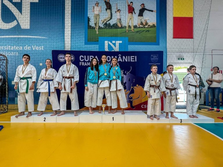 Aur, argint și bronz la Cupa României IKU 2023