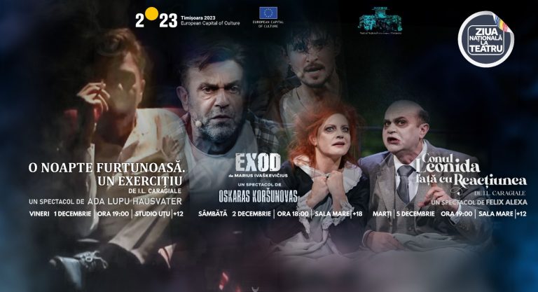 Ziua Națională a României, sărbătorită cu fast și măiestrie de Teatrul Național ,,Mihai Eminescu” din Timișoara