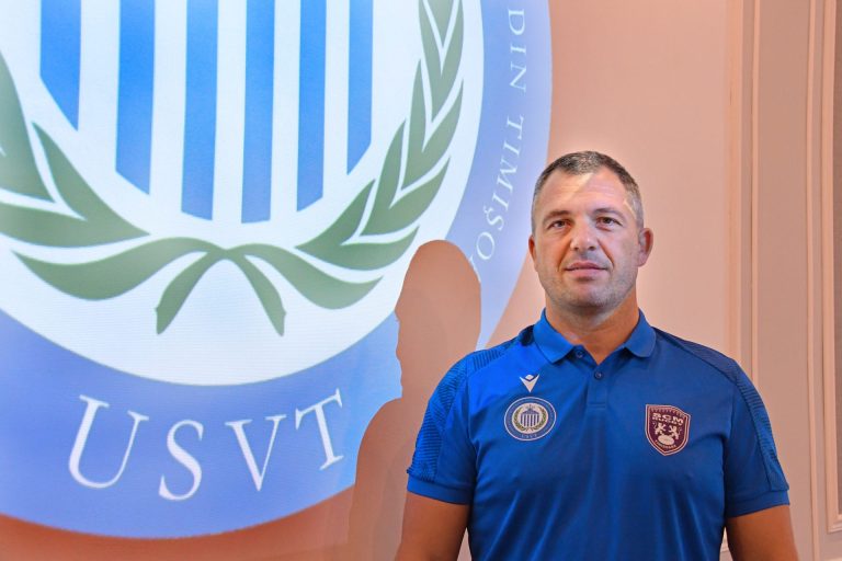 SCM USV Timișoara l-a prezentat pe noul antrenor, care-l înlocuiește pe Valentin Calafeteanu |FOTO – VIDEO