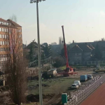 Au început lucrările pe stadionul Știința din Timișoara (4)