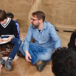 De Ziua Națională a Culturii, elevii din Parța, dar și din Timișoara au vizitat replica sanctuarului neolitic de la Parța.Still016