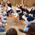 De Ziua Națională a Culturii, elevii din Parța, dar și din Timișoara au vizitat replica sanctuarului neolitic de la Parța.Still028