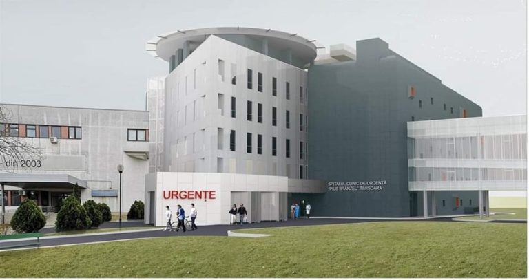 Aproape 70 de milioane de euro vor fi investite în construcția noului hub medical al Timișoarei. Toate operațiile medicale și Centrul de mari arși vor fi mutate în viitoarea clădire