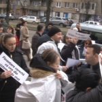 Medicii din Timișoara continuă protestele.Still003