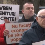 Medicii din Timișoara continuă protestele.Still009