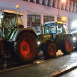 Protest în Timișoara! Fermierii au ocupat o parcare din centru.Still006