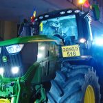 Protest în Timișoara! Fermierii au ocupat o parcare din centru.Still012