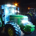 Protest în Timișoara! Fermierii au ocupat o parcare din centru.Still016