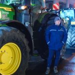 Protest în Timișoara! Fermierii au ocupat o parcare din centru.Still019