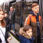 TRAMVAIUL 4 PE BULEVARDUL CETATII 18 FEBRUARIE 2024.Still002