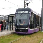 TRAMVAIUL 4 PE BULEVARDUL CETATII 18 FEBRUARIE 2024.Still009