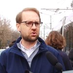 TRAMVAIUL 4 PE BULEVARDUL CETATII 18 FEBRUARIE 2024.Still023