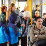 TRAMVAIUL 4 PE BULEVARDUL CETATII 18 FEBRUARIE 2024.Still043